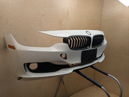 2012-2018 BMW 320i 328 335 F30 Front Bumper Cover White 300 Alpineweiss
