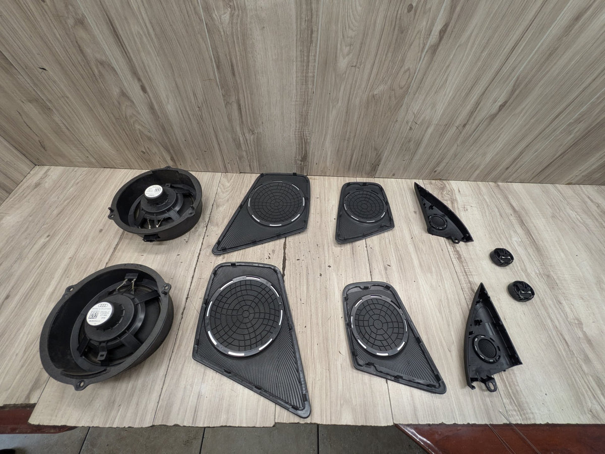 2010-2016 Audi S4 B8 Speakers Subwoofers Tweeters SET 8K0035411A OEM