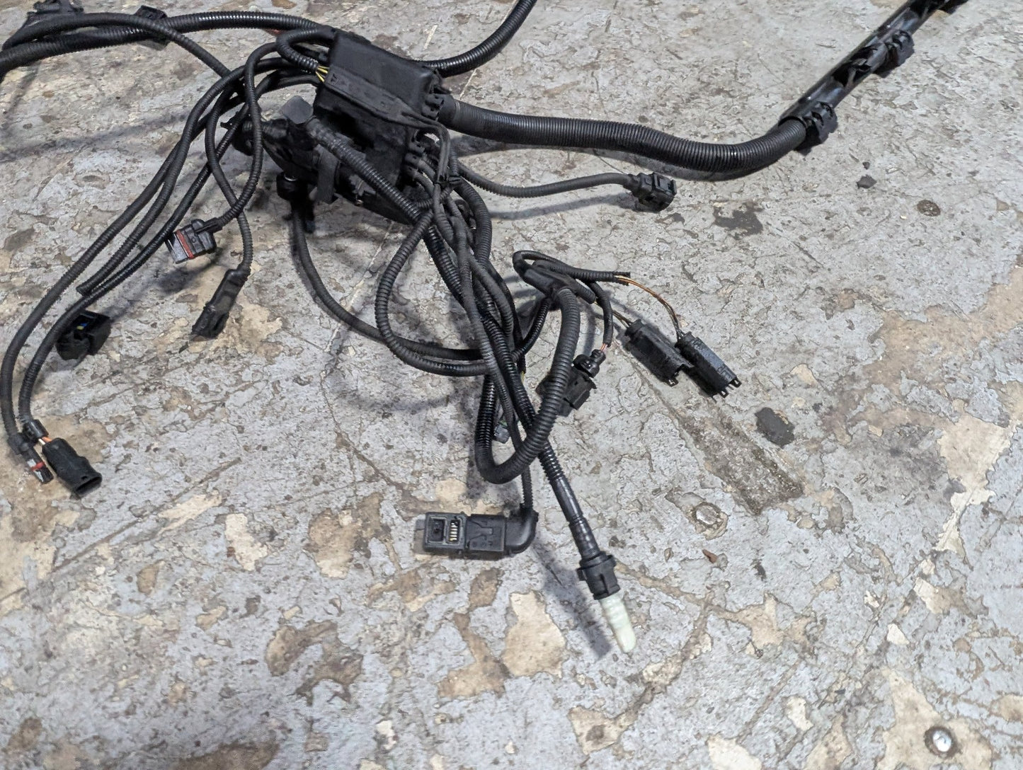 2007-2013 BMW E93 328i N52B30M1 Engine Motor Transmission Wiring Wire Harness SET 7555003