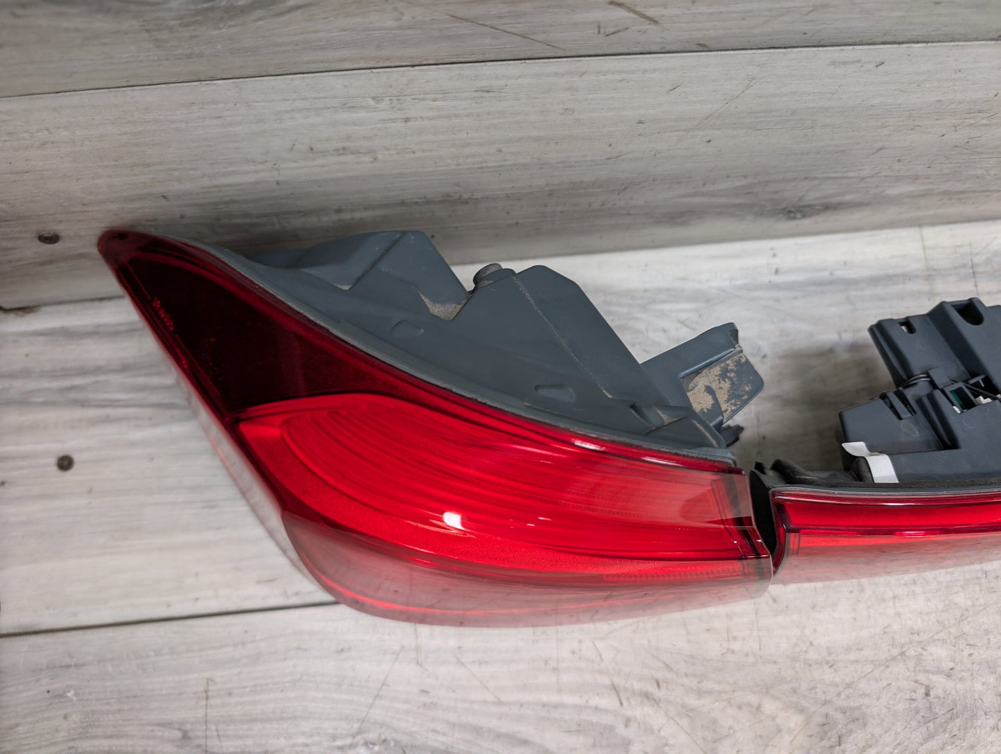 16-18 OEM BMW F30 F80 M3 LCI Rear Left Driver LED Inner Trunk Stop Tail Light