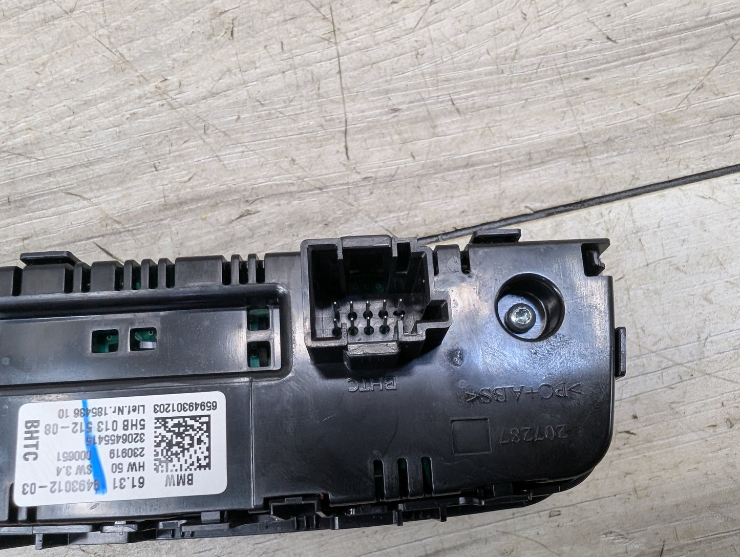 OEM BMW G20 G22 G23 G26 G80 G82 G83 Rear AC Air Climate Control Switch Module