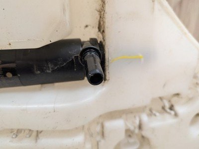 2015-2018 BMW X5 F85 Windshield Reservoir Tank Assembly 7292424 OEM