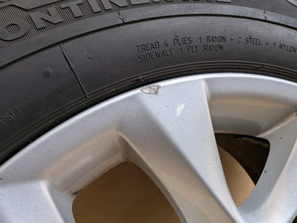 07-13 OEM BMW X5 E70 Wheel Rim 19x9 ET:48 LA Star Spoke Style 334