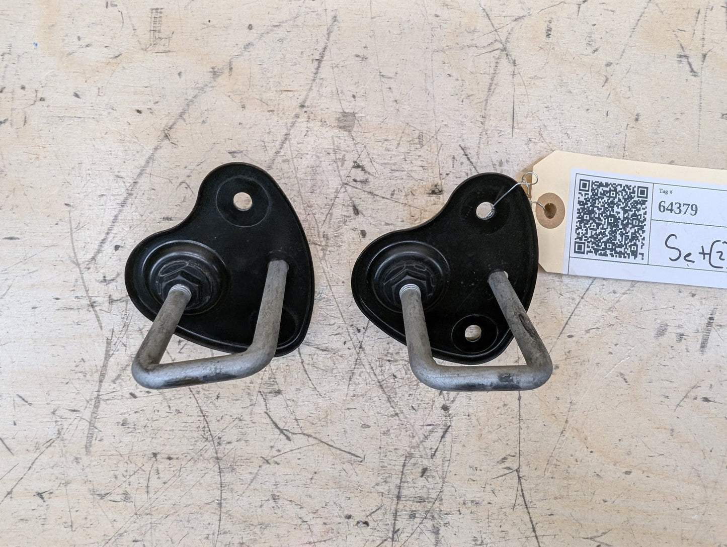 2016-2022 BMW 750i G12 Hood Bonnet Safety Lock Latches SET 7347412