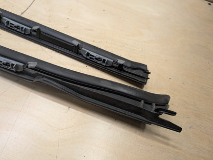 2019-2026 BMW X5 G05 Front Left Right Side Windshield Drip Trim Molding SET 7463527 OEM