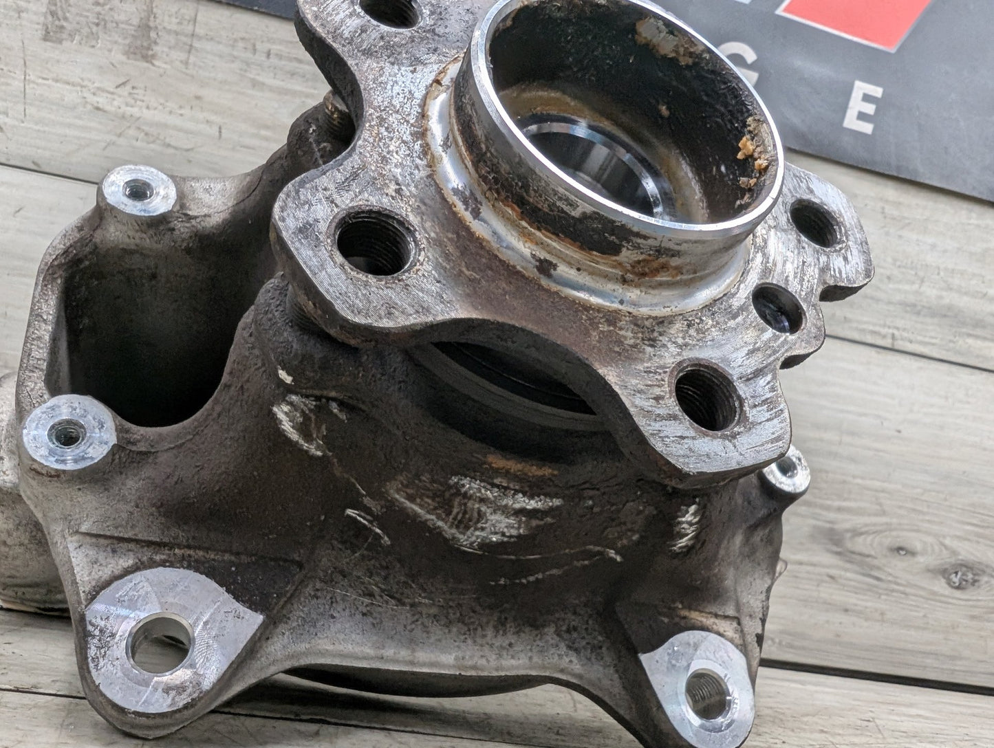 2018 - 2024 BMW X3 G01 Front Right Passenger Spindle Knuckle w/ Bearing 6882596 B58B30O1