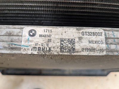 2018-2024 BMW X3 G01 Radiator Cooling Condenser Fan Shroud Assembly 600W SET