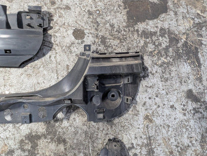 2011-2016 BMW 535i F10 Rear Left Right Center Bumper Support Brackets SET 7204017