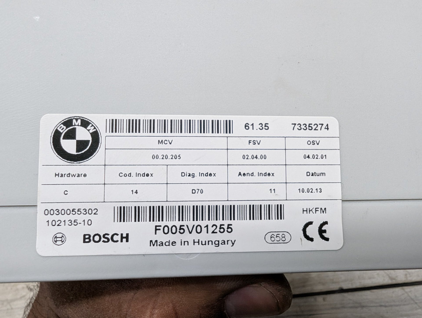 OEM BMW E70 E71 X5 X6 X5M X6M Trunk Lid Liftgate Tailgate Control Unit Module