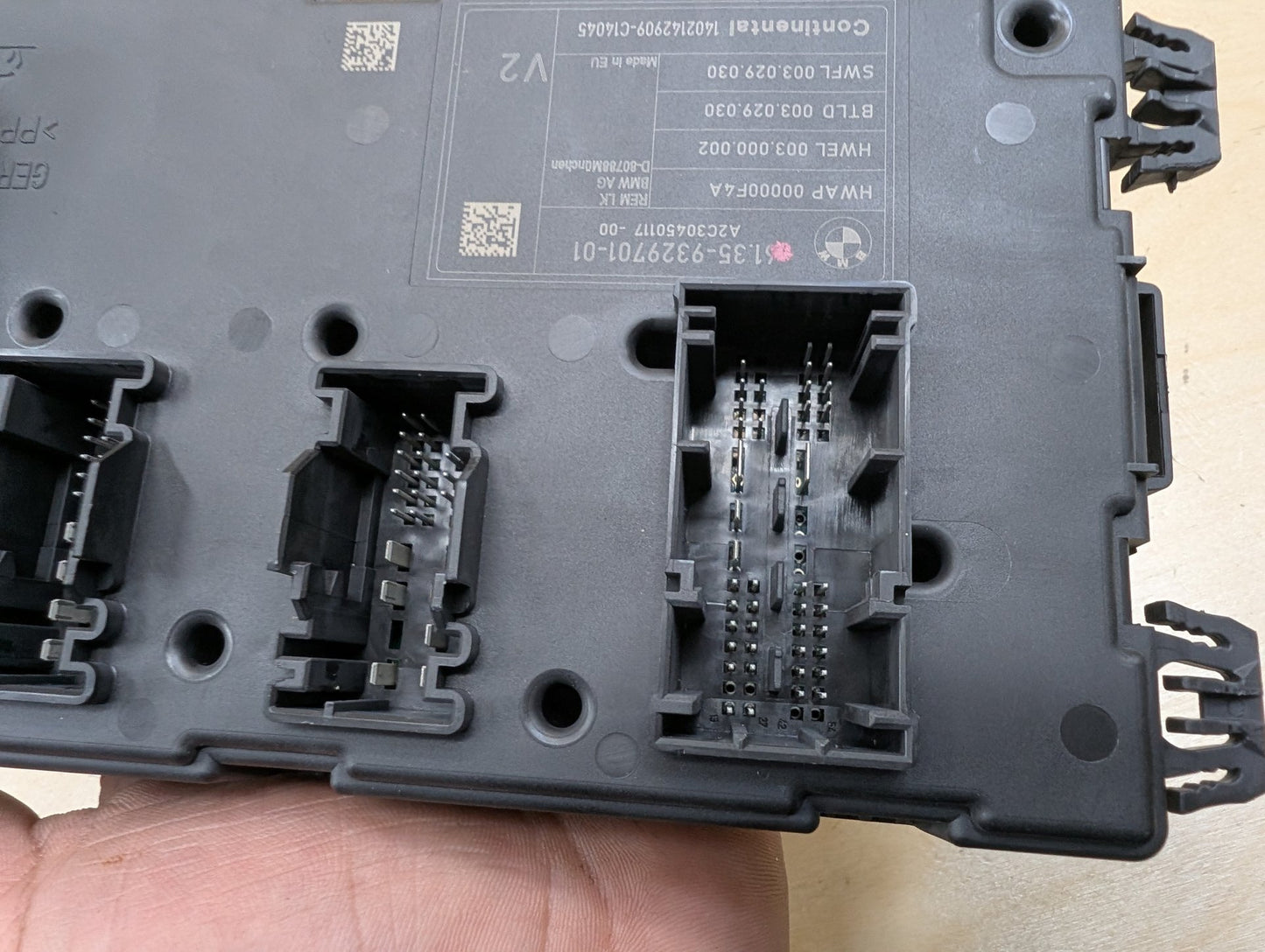 12-18 OEM BMW F30 F32 F34 REM Rear Body Control Unit Electronic Module BCM Box
