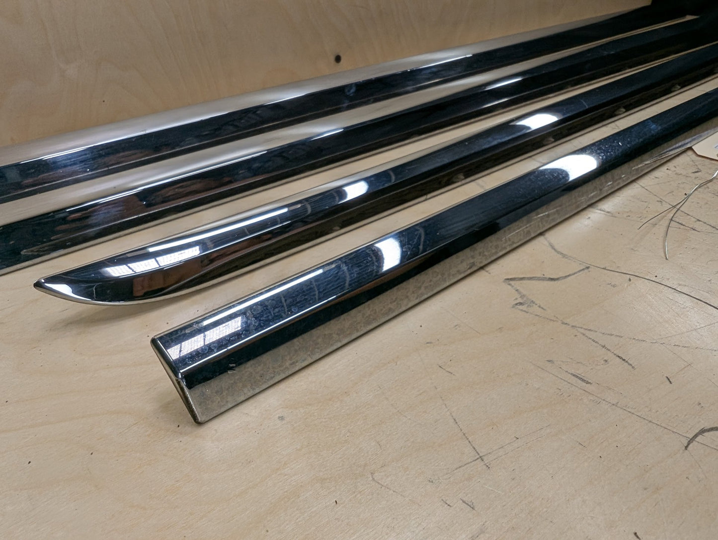 2016-2022 BMW 750i G12 Front Rear Left Right Exterior Door Trim Molding SET 7364354