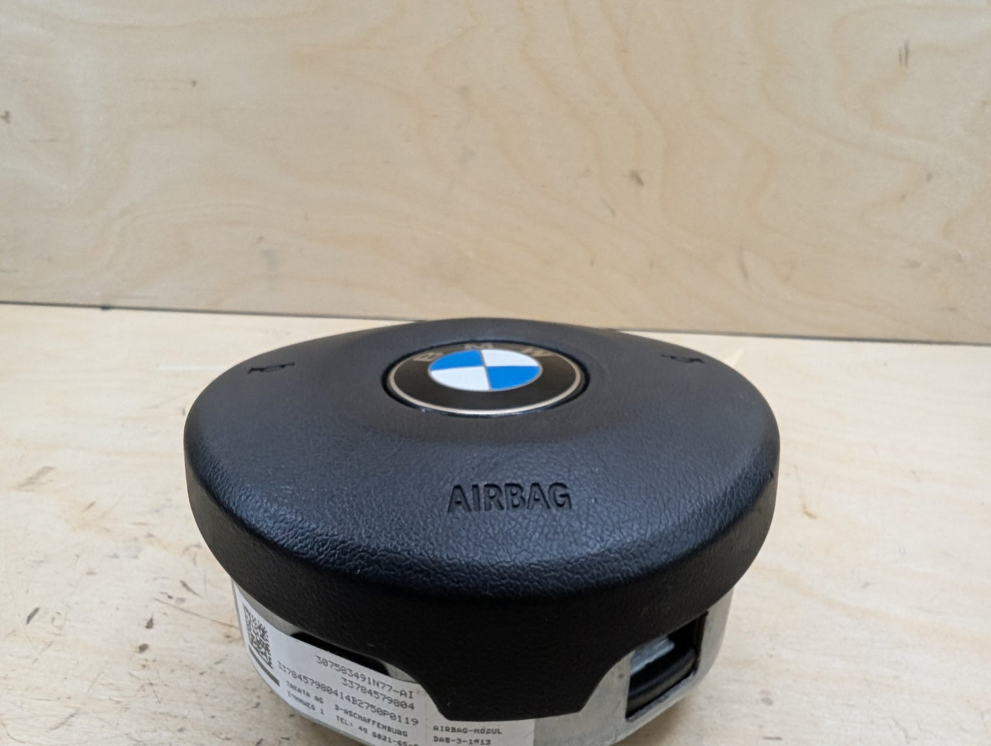 OEM BMW F10 F22 F23 F30 F32 F33 F36 335 435 Driver M SPORT Steering Wheel Airbag