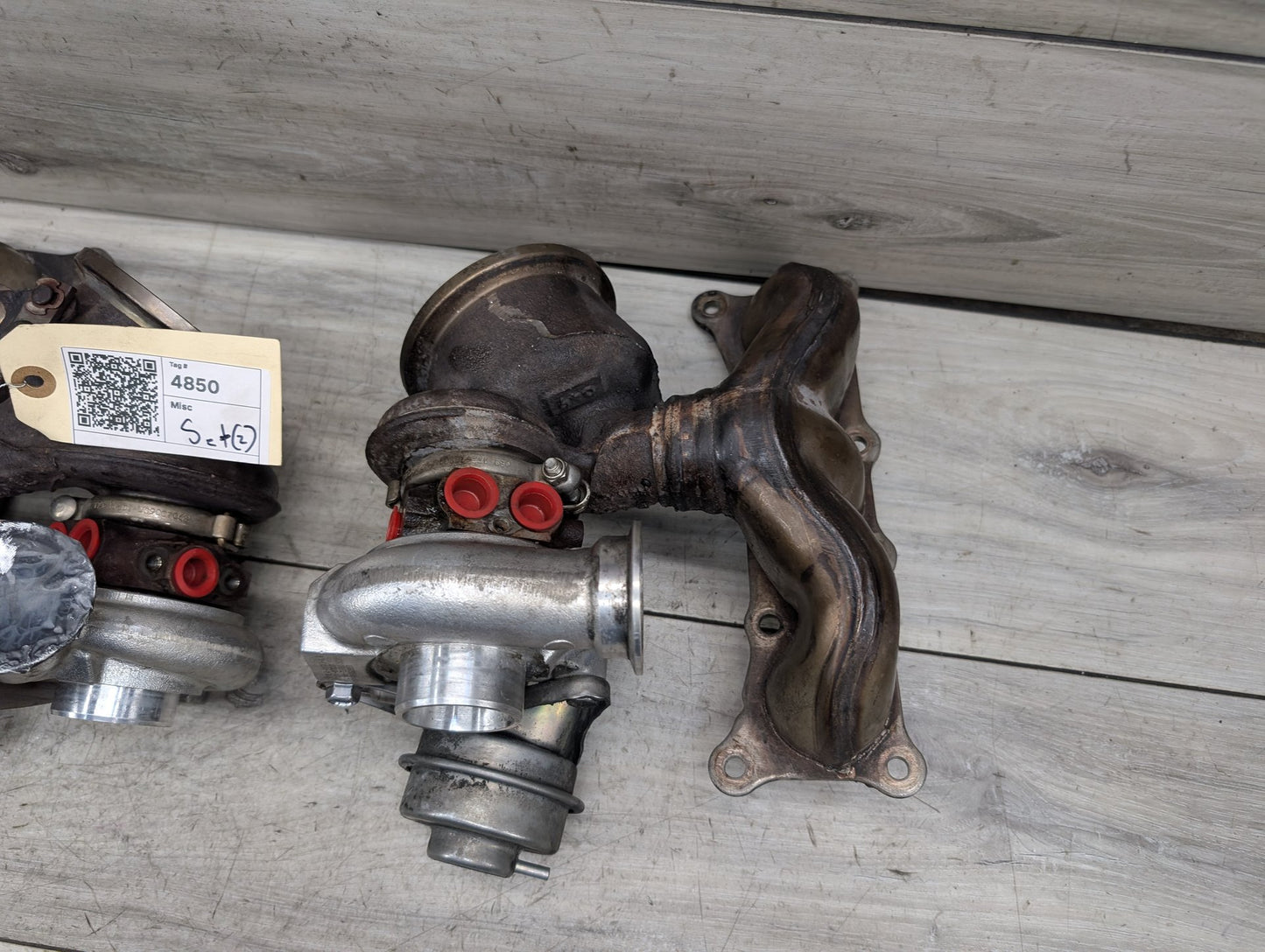 07-10 OEM BMW E90 E92 E93 335 Engine N54 PWG Turbo Turbochargers SET k