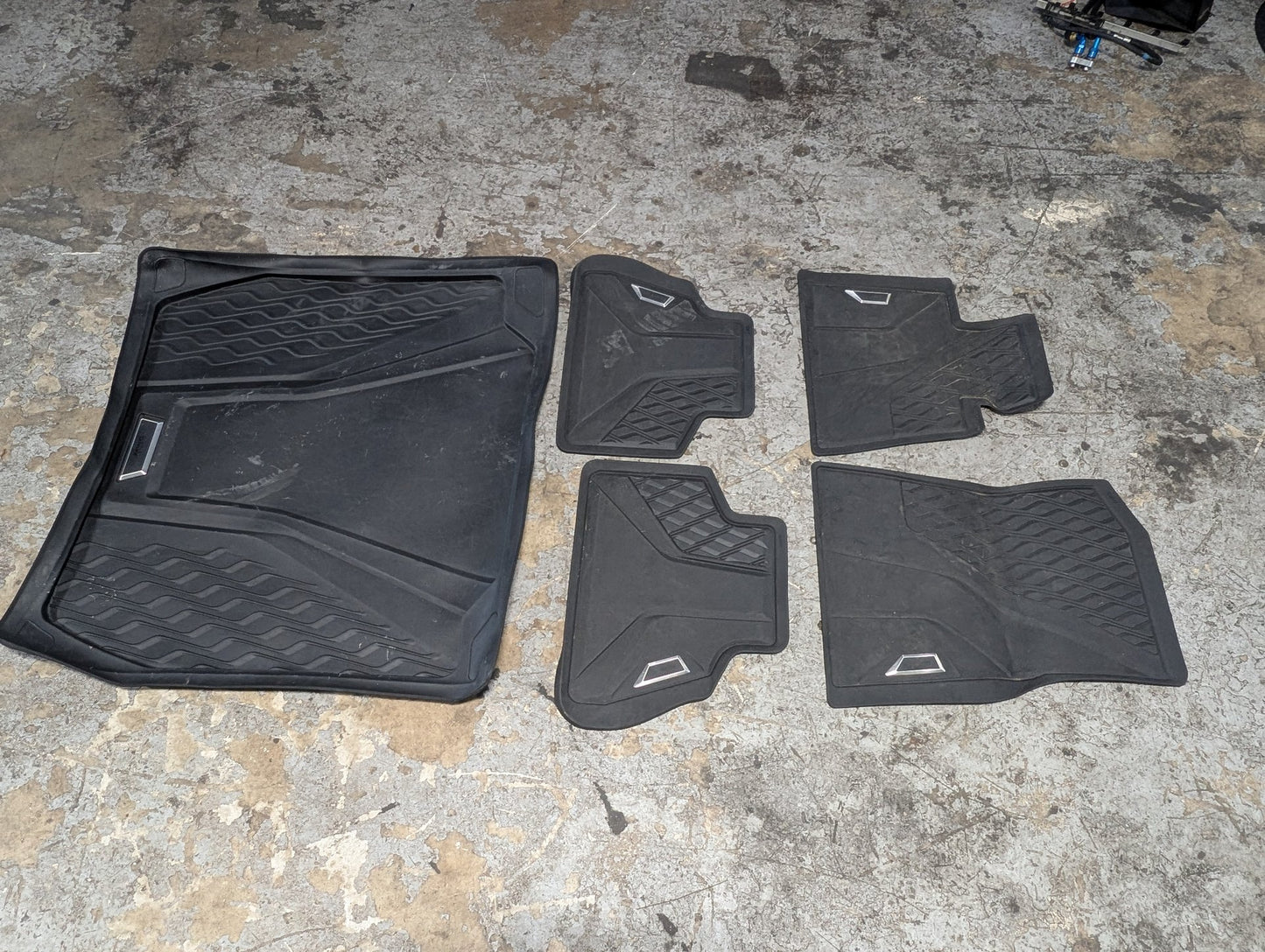 2019-2026 BMW X5 G05 Front Rear Left Right All Weather Mat Carpet Floor Mats SET 5A1D9E8