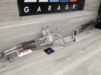 OEM BMW F80 F82 F83 F87 M3 M4 Transmission Oil Cooler Inlet Outlet Hose Line S55