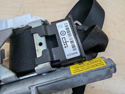 12-20 OEM BMW F30 F36 F80 M3 Front Left Driver Side Seatbelt Retractor Black