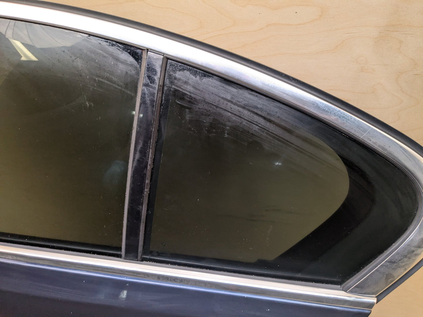 17-23 OEM BMW F90 G30 530 540 M550 M5 Rear Left Driver Door Shell Panel Blue A89