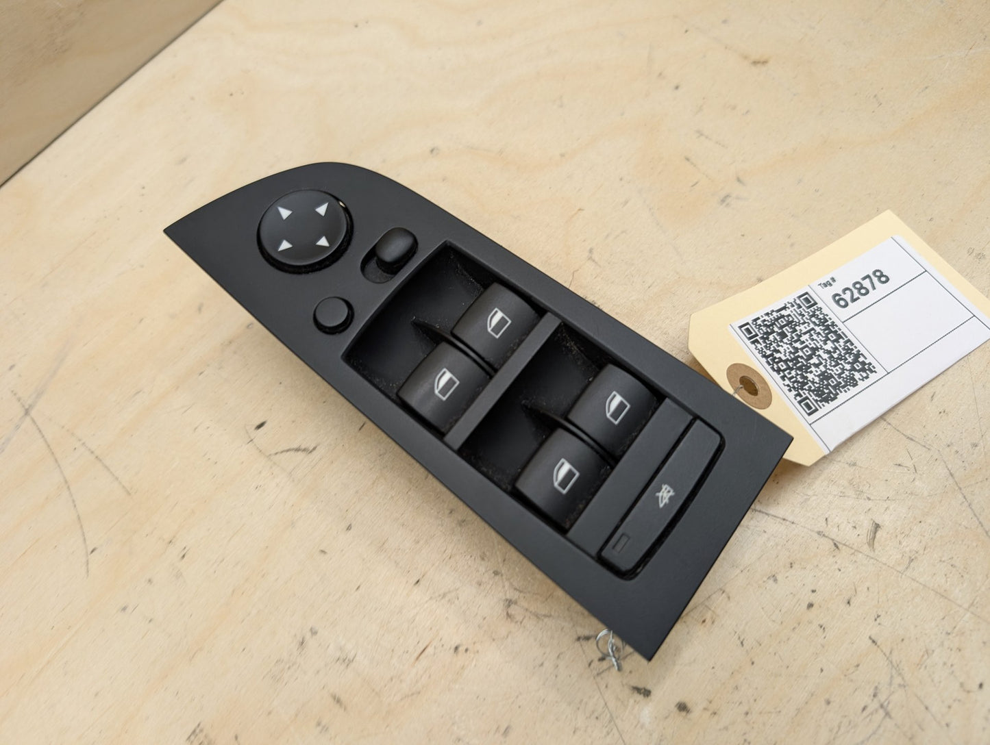 06-11 OEM BMW E90 328 335 M3 Front Left Driver Main Master Power Window Switch