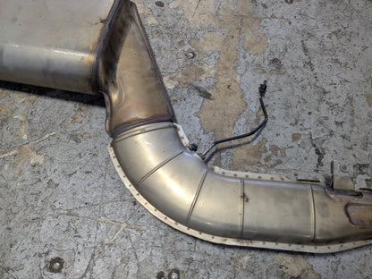 14-18 OEM BMW F30 328 Diesel Rear Exhaust Muffler PN: 8570096