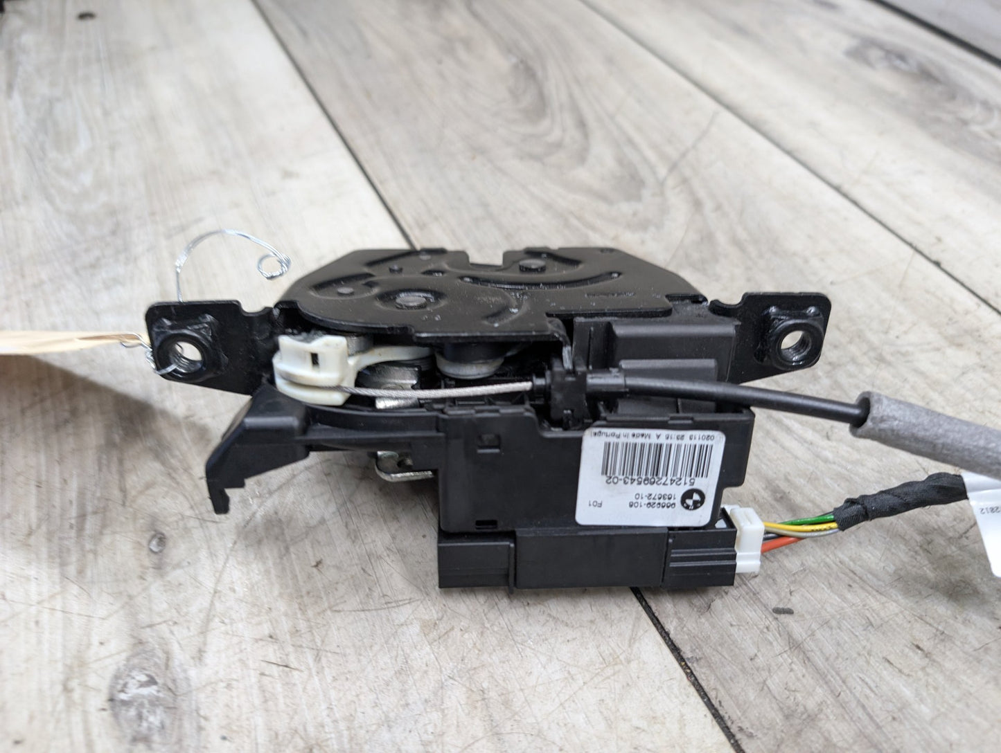 2009-2015 BMW 750Li F02 Lower Liftgate Tailgate Lock Latch Actuator SET 7269543