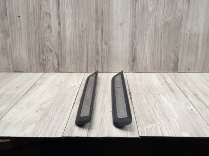 19-21 OEM BMW G20 G21 M340i Front Left Right Door Sill Plate Molding Trim PAIR