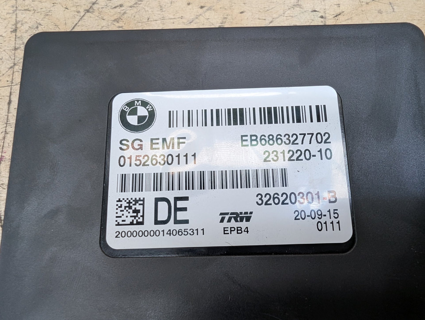2011-2016 BMW X3 F25 Electric Emergency Parking Brake Module 6863277