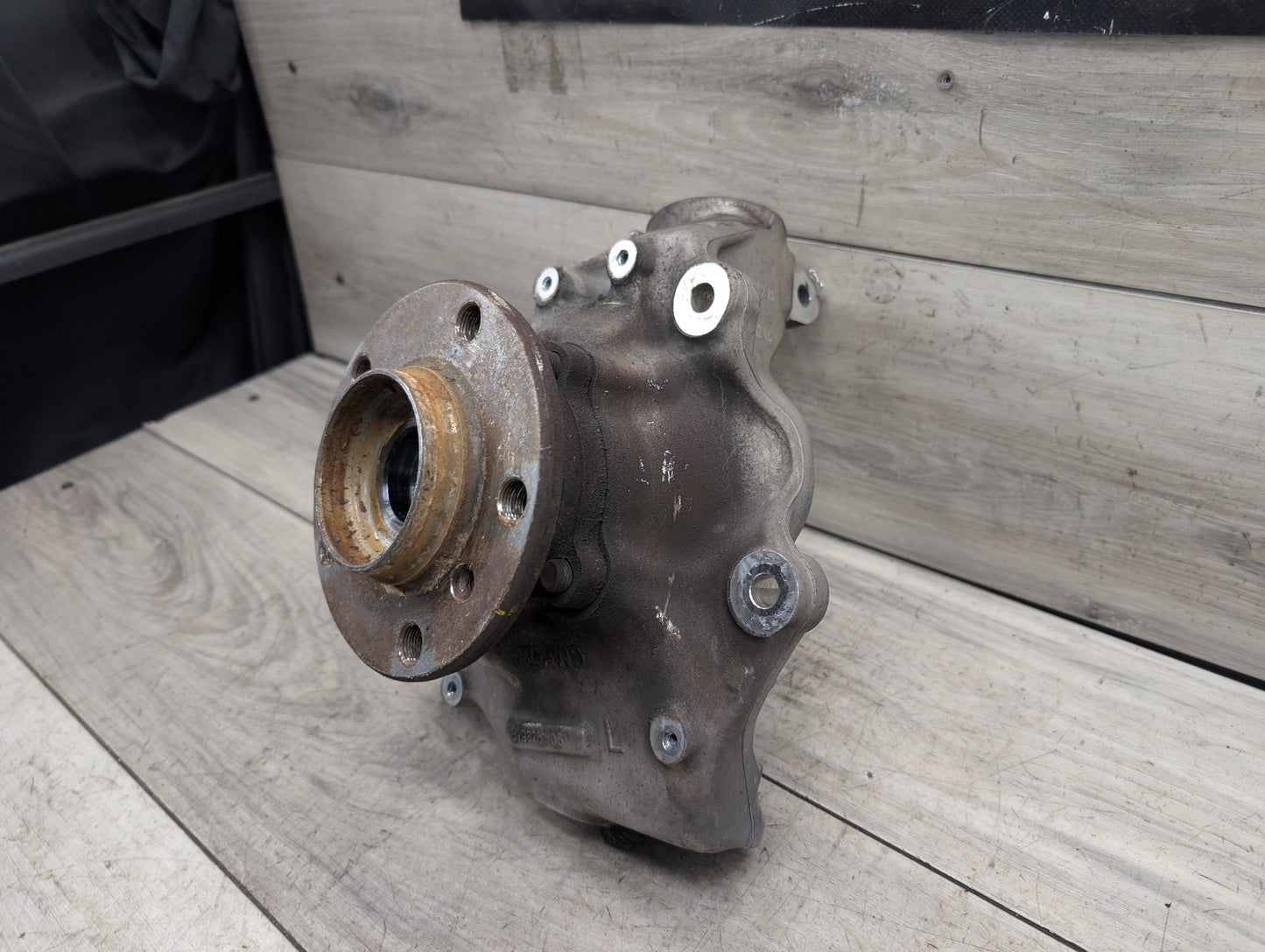 2014-2019 BMW F34 3 Series Front Left Driver Spindle Hub Carrier Knuckle OEM