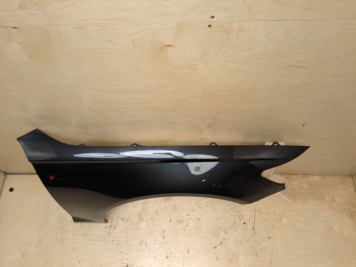2012-2018 Audi A6 C7 Front Right Passenger Fender Panel Black 4N/X7U
