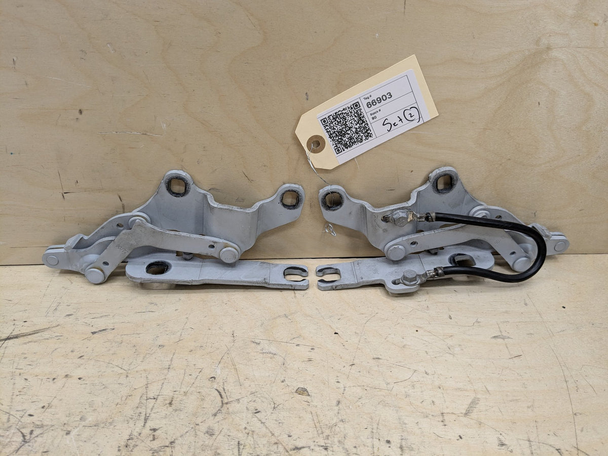 2007-2013 BMW 335i E92 Hood Bonnet Hinges SET 7210677 OEM