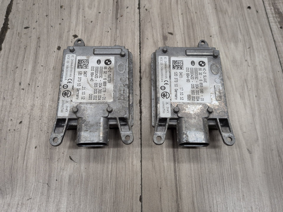 2011-2016 BMW M5 F10 Rear Blind Spot Lane Sensor Radar Module SET 6859179