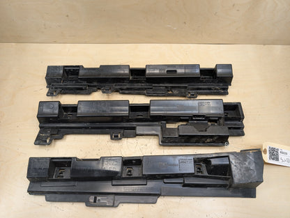2012-2018 BMW 328i F30 Left Driver Side Skirt Rocker Panel Brackets SET 7256917