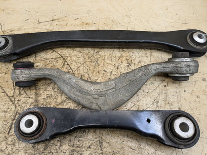 16-23 OEM BMW G11 G12 G15 G16 G30 Rear Left Driver Upper Lower Control Arm SET