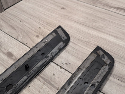 2010-2016 Audi S4 B8 Front Rear Left Right Scuff Plate Door Sill SET 8K0853376 OEM