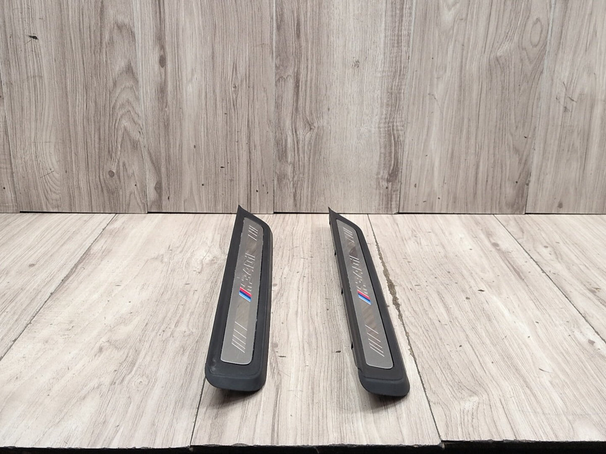 19-21 OEM BMW G20 G21 M340i Front Left Right Door Sill Plate Molding Trim PAIR