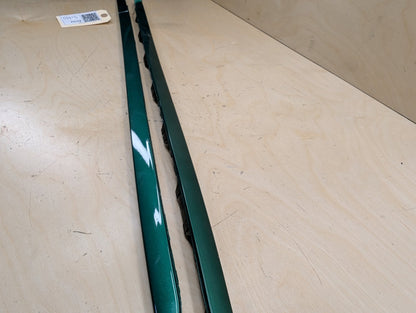 2015-2019 BMW X6 F16 Front Left Right Side Windshield Drip Trim Molding SET 7292407
