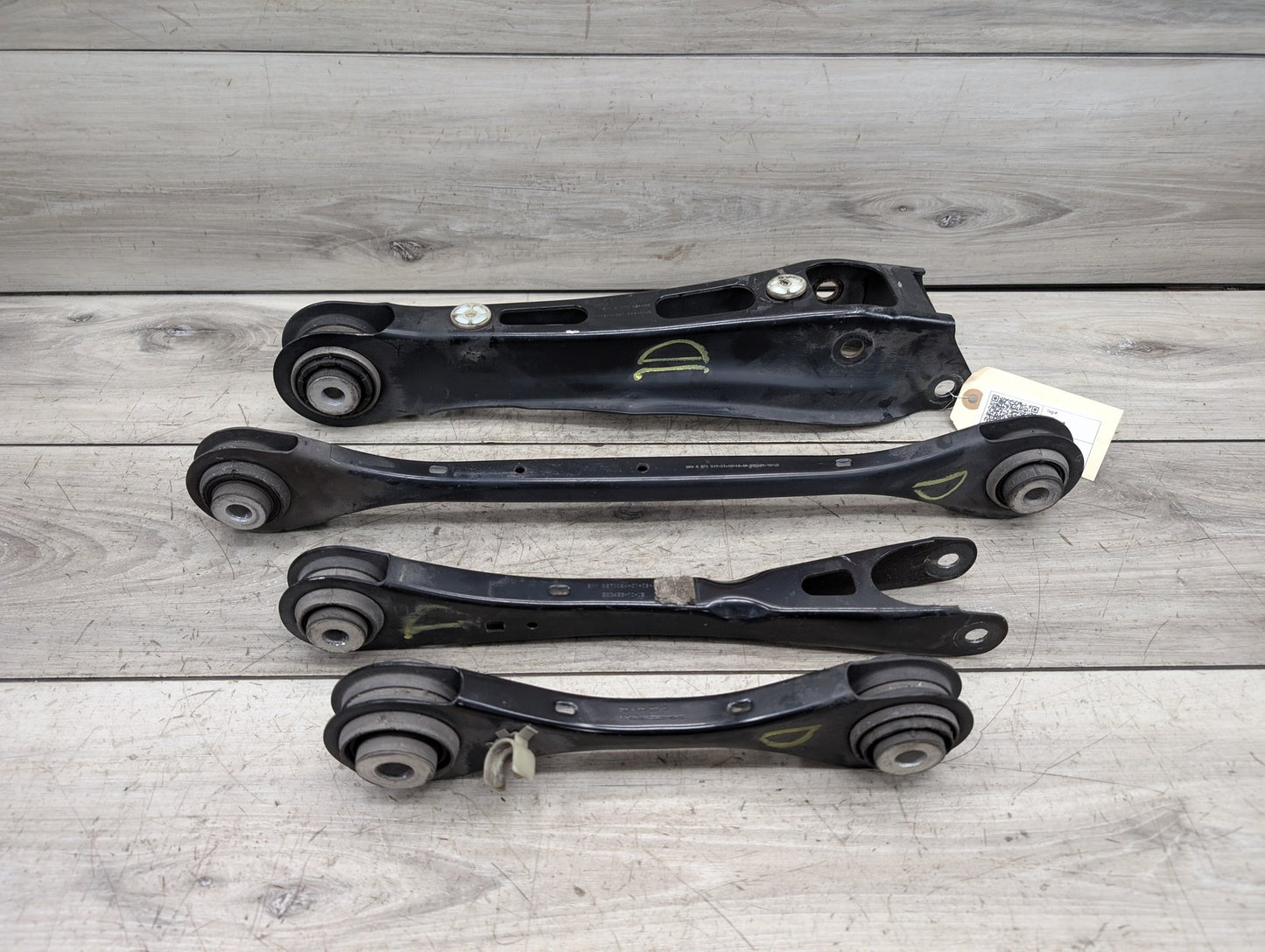 2018-2024 BMW X3 G01 Rear Left Driver Control Arms SET 6871024 18-24 OEM BMW G01 G02 X3 X4 REAR Left Driver Upper Lower Control Arms SET