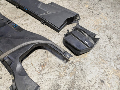 2008-2013 BMW 135i E88 Left Right Side Cowl Covers SET 6925018 OEM