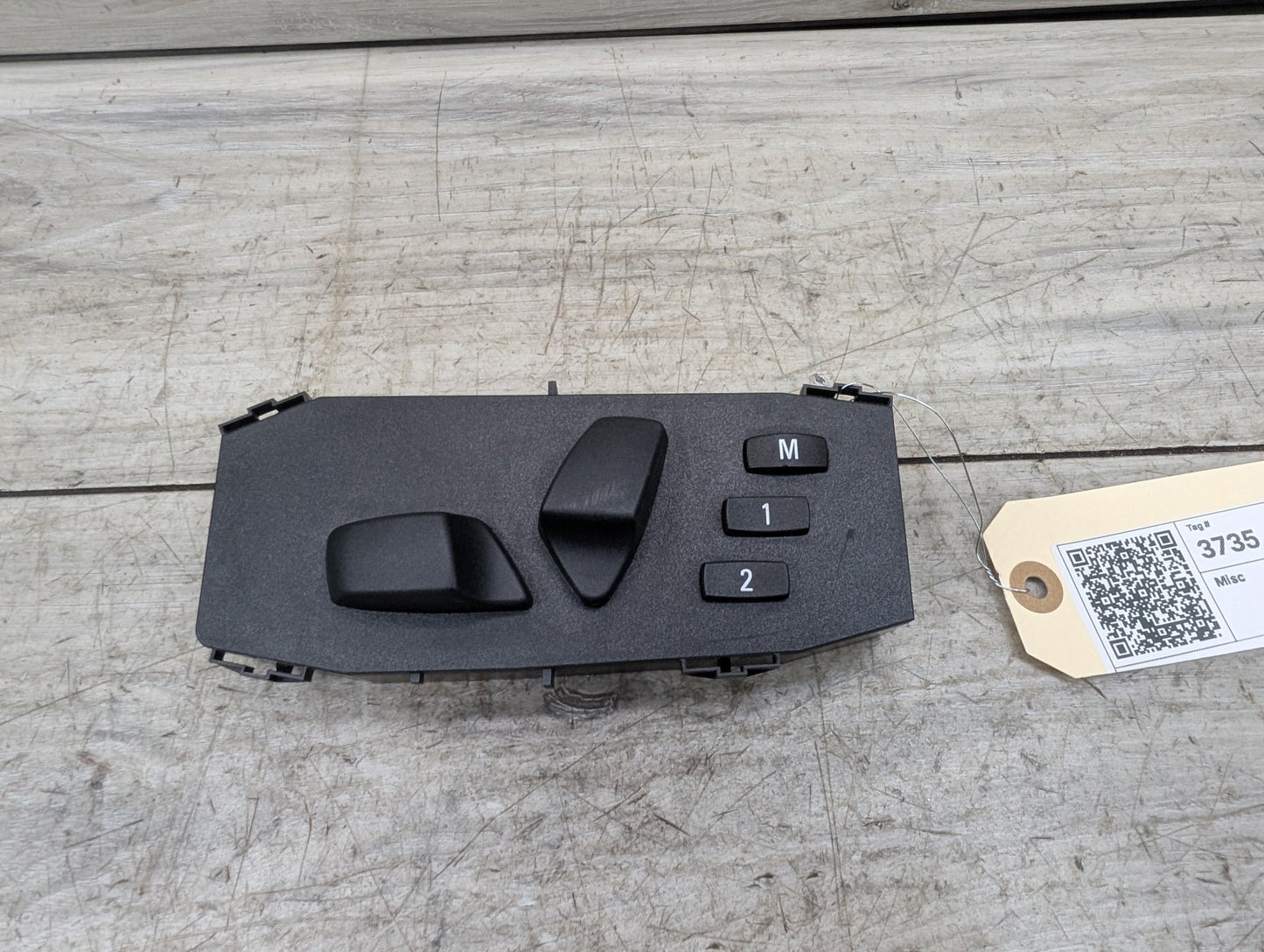 OEM BMW E82 E84 E88 E89 E90 E92 F25 Front Left Driver Seat Adjust Memory Switch