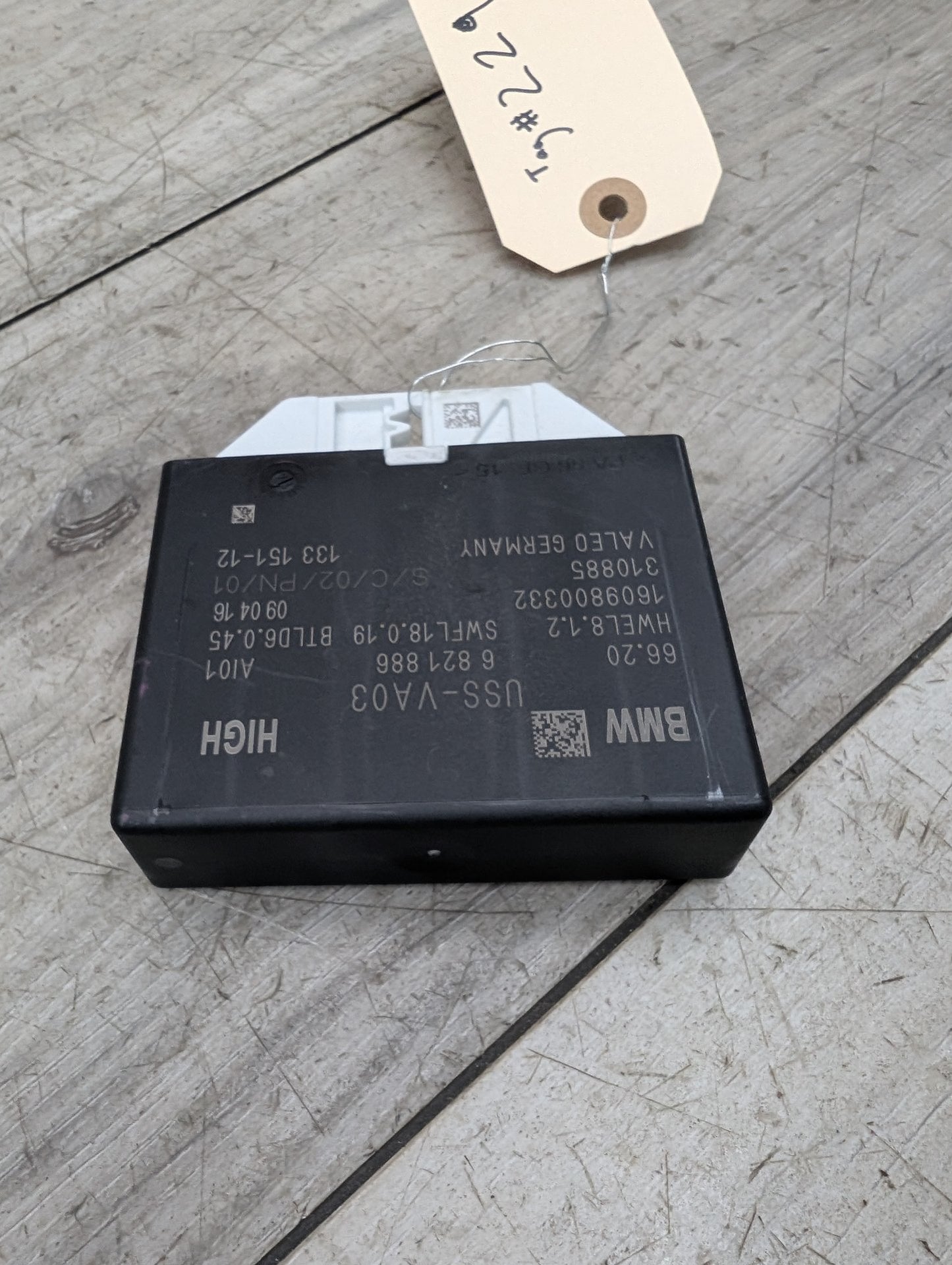16-19 OEM BMW G12 740 750 M760 Parking Assist PDC Control Module
