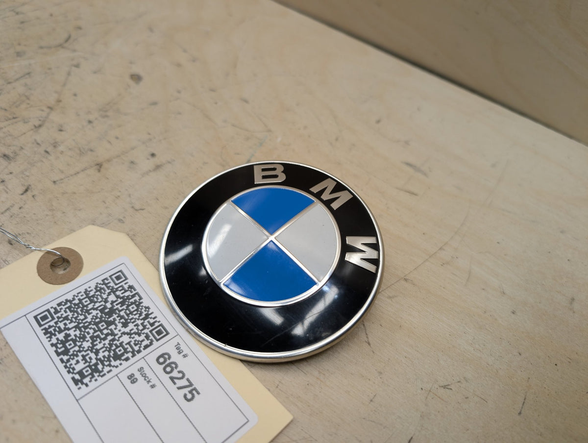 OEM BMW E82 E92 F02 F10 F22 F30 F44 F82 Rear Trunk Lid Round Emblem Logo 82MM