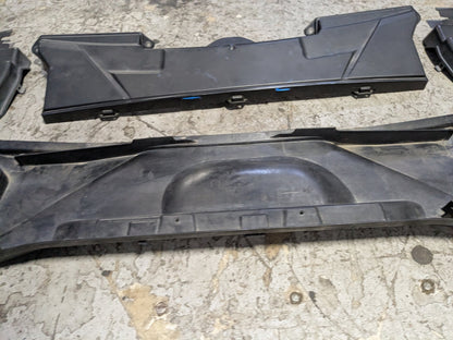 2008-2013 BMW 135i E88 Left Right Side Cowl Covers SET 6925018 OEM