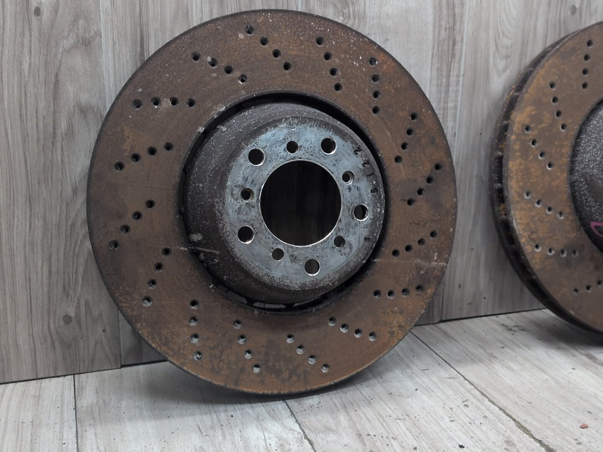 2004-2010 BMW M6 E64 Front Left Right Brake Disc Rotors SET