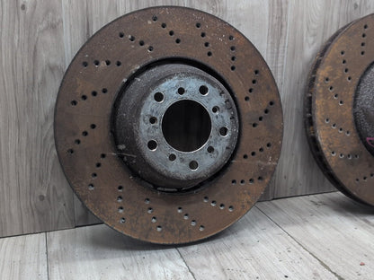 2004-2010 BMW M6 E64 Front Left Right Brake Disc Rotors SET