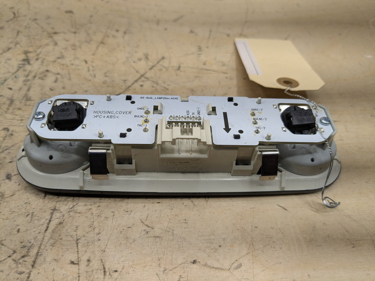 2012-2018 Audi A6 Rear Headliner Overhead Dome Light Switch Module 4G0947111 OEM