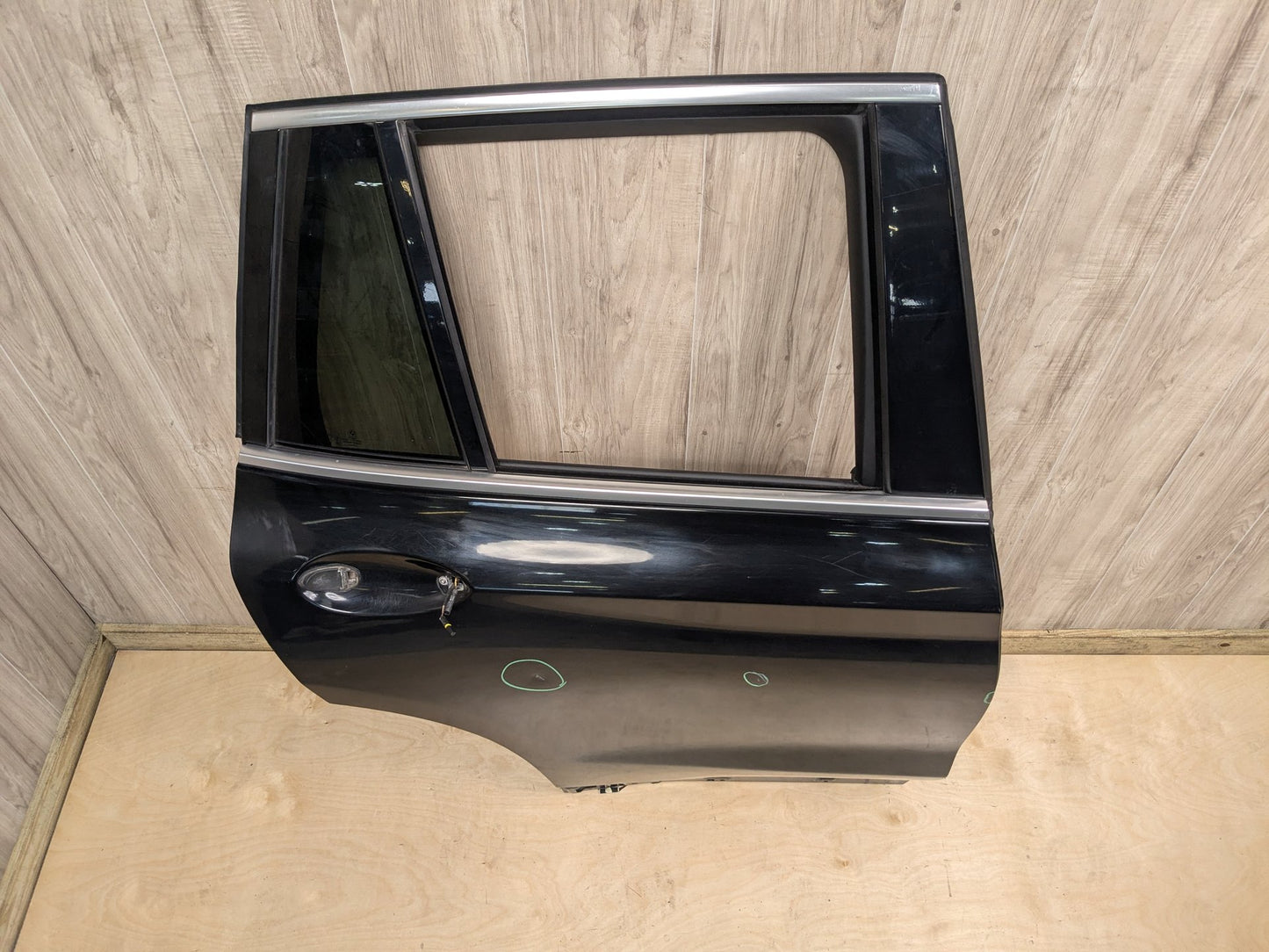 18-24 OEM BMW F97 G01 X3 X3M Rear Right Passenger Side Door Shell Panel Black 668