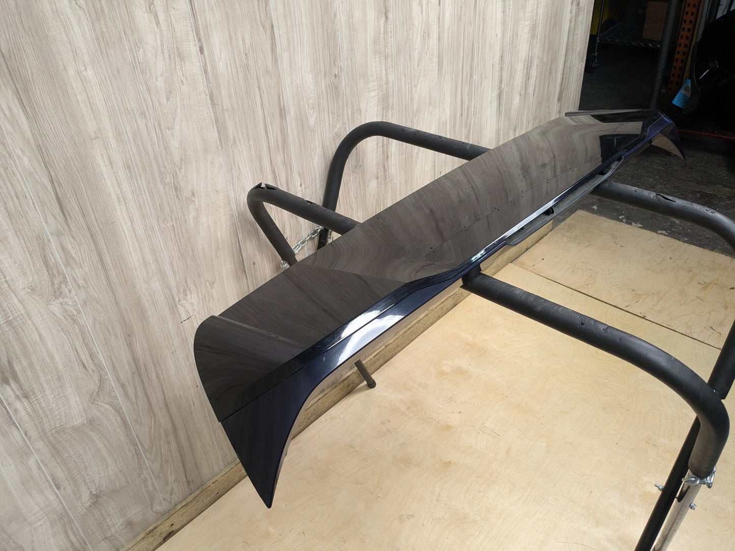 OEM BMW G01 X3 Rear Tailgate Liftagte Trunk Roof Upper Wing Spoiler Black