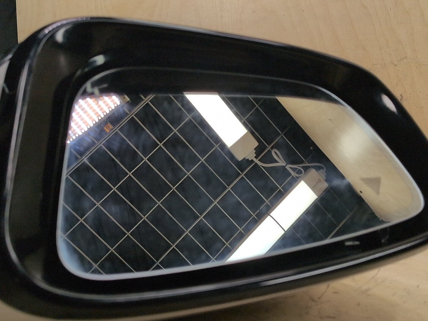 16-22 OEM BMW G12 740 Front Left Driver Side Mirror Heated w/ Camera White A96