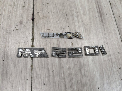 17-23 OEM BMW G30 530 540 M550 Trunk Lid Emblem Letters XDrive M550i