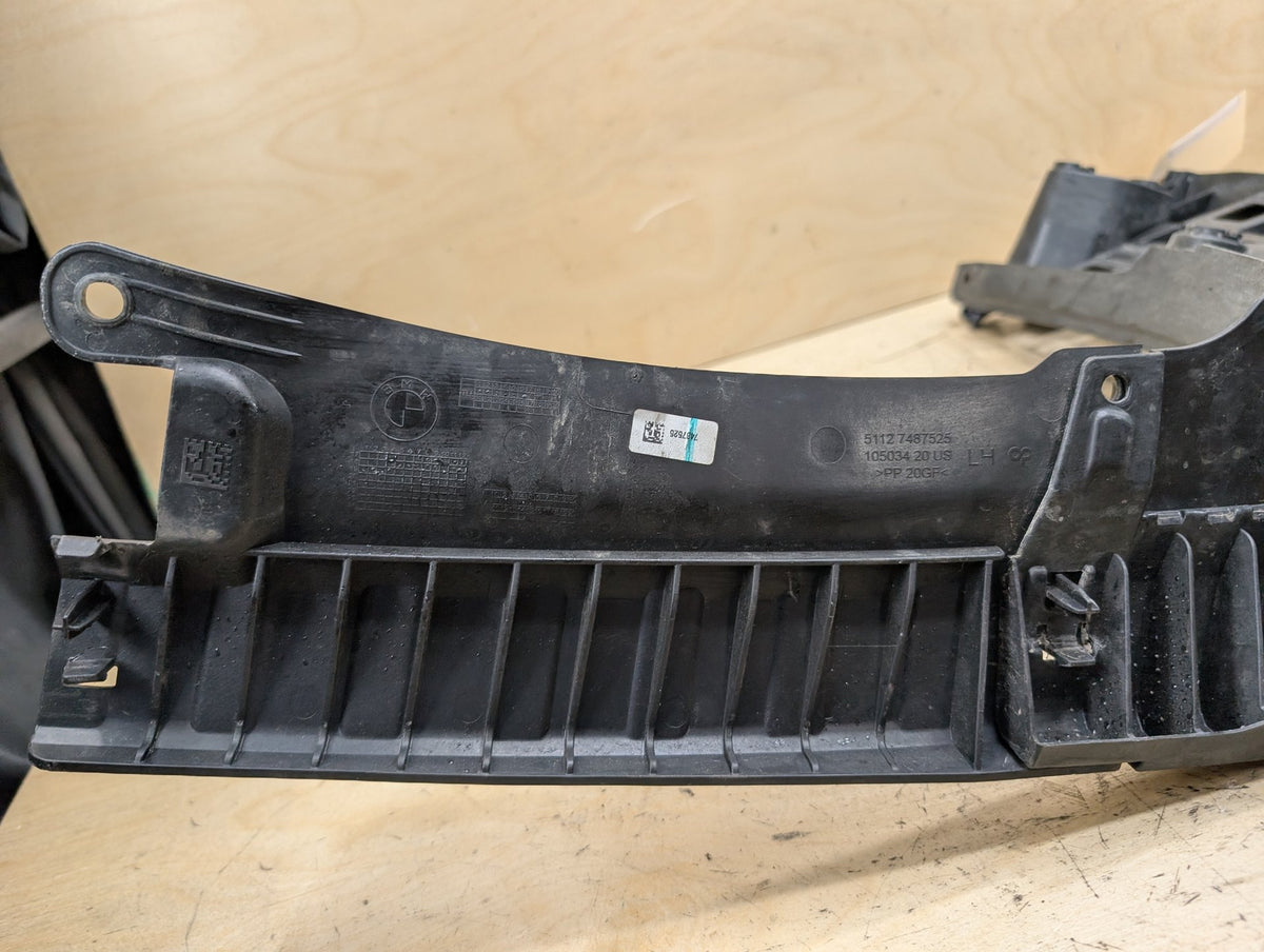2019-2026 BMW X5 G05 Rear Left Driver Bumper Support Brackets SET 7420651 OEM