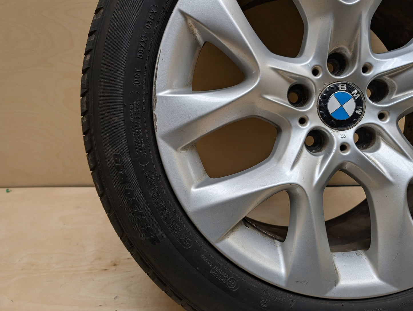 07-13 OEM BMW X5 E70 Wheel Rim 19x9 ET:48 LA Star Spoke Style 334